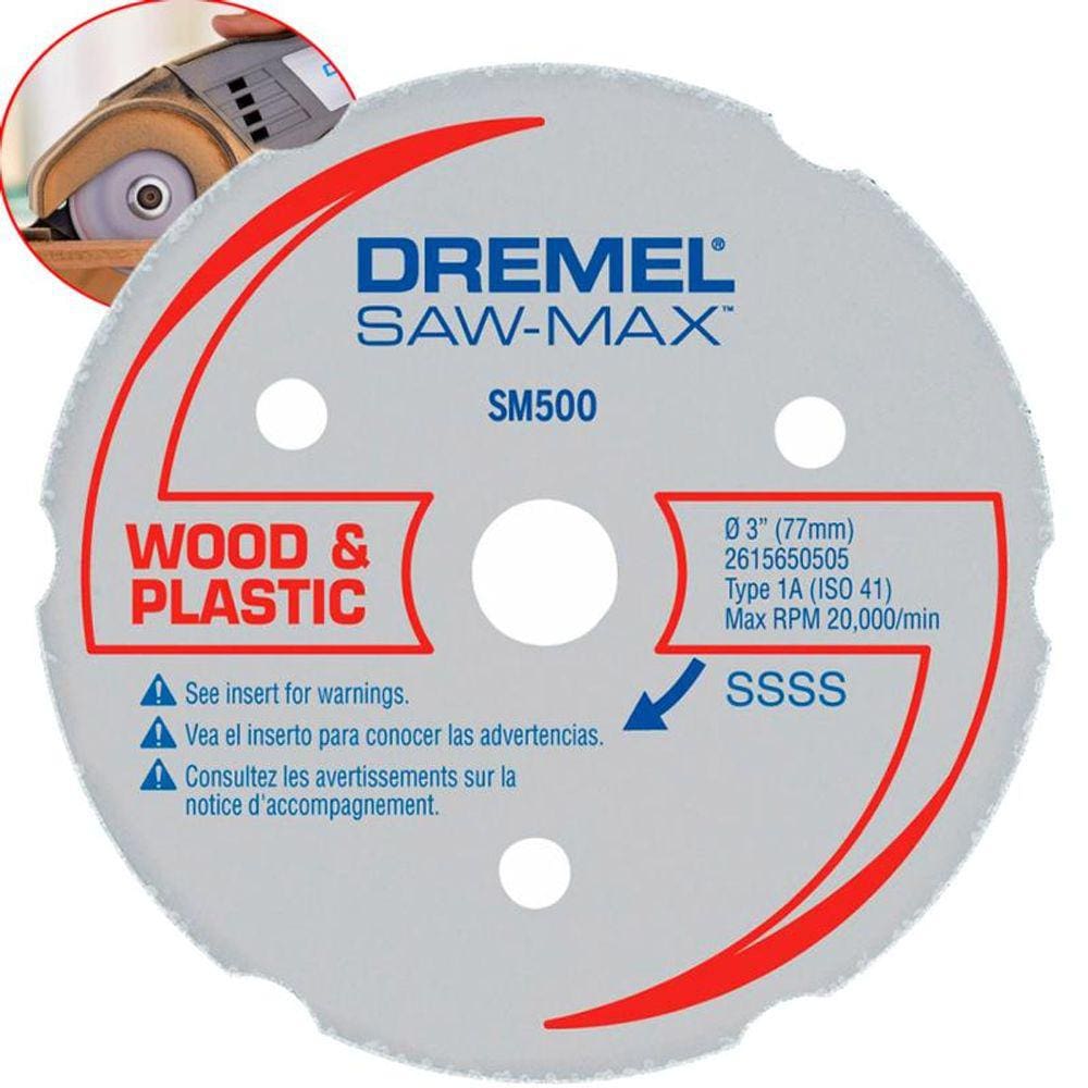 Disco de Corte para Madeira e Plástico para Dremel SAW MAX DSM500 DREMEL