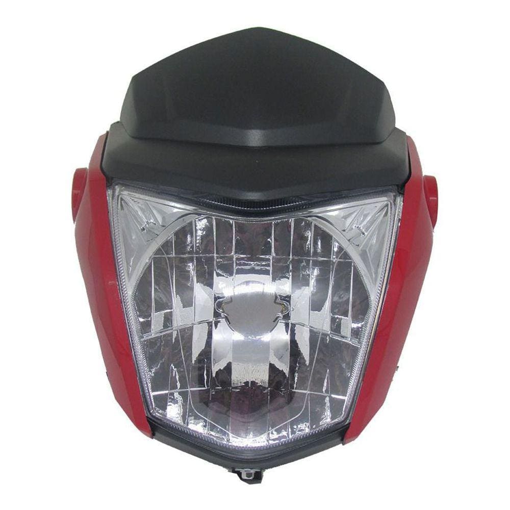 Carenagem + Farol Titan 150 ESD - EX 2015 VERMELHO