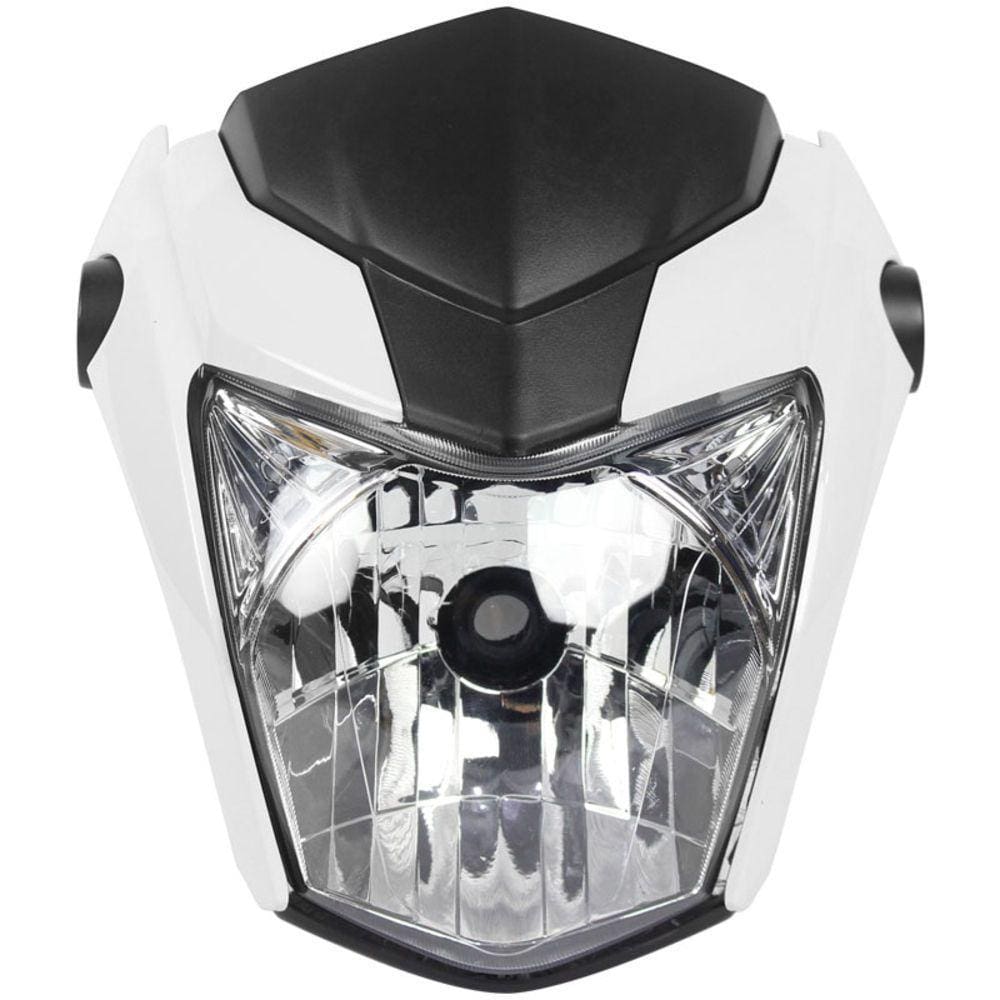 Carenagem + Farol Titan 160 ex 2016/2017 branco