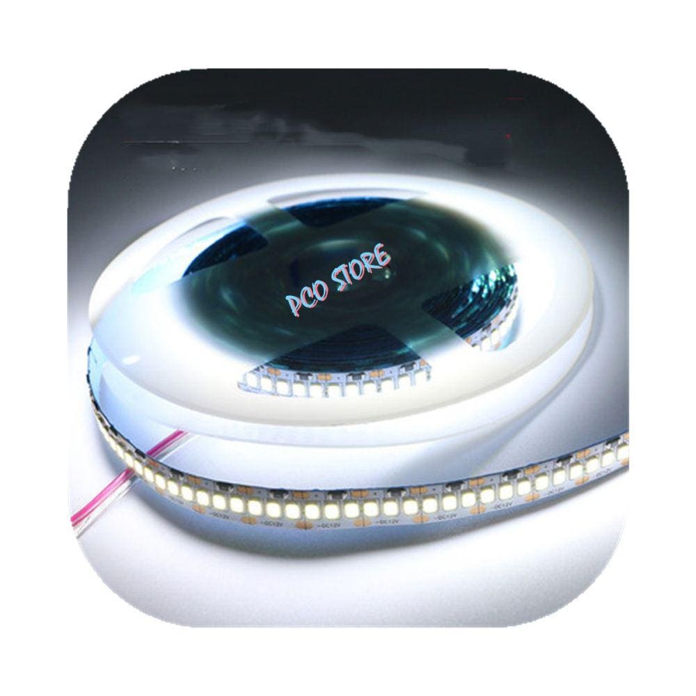 Fita De Led 2835 240 led/m 12v 5m Ip20 6500K Branco Frio