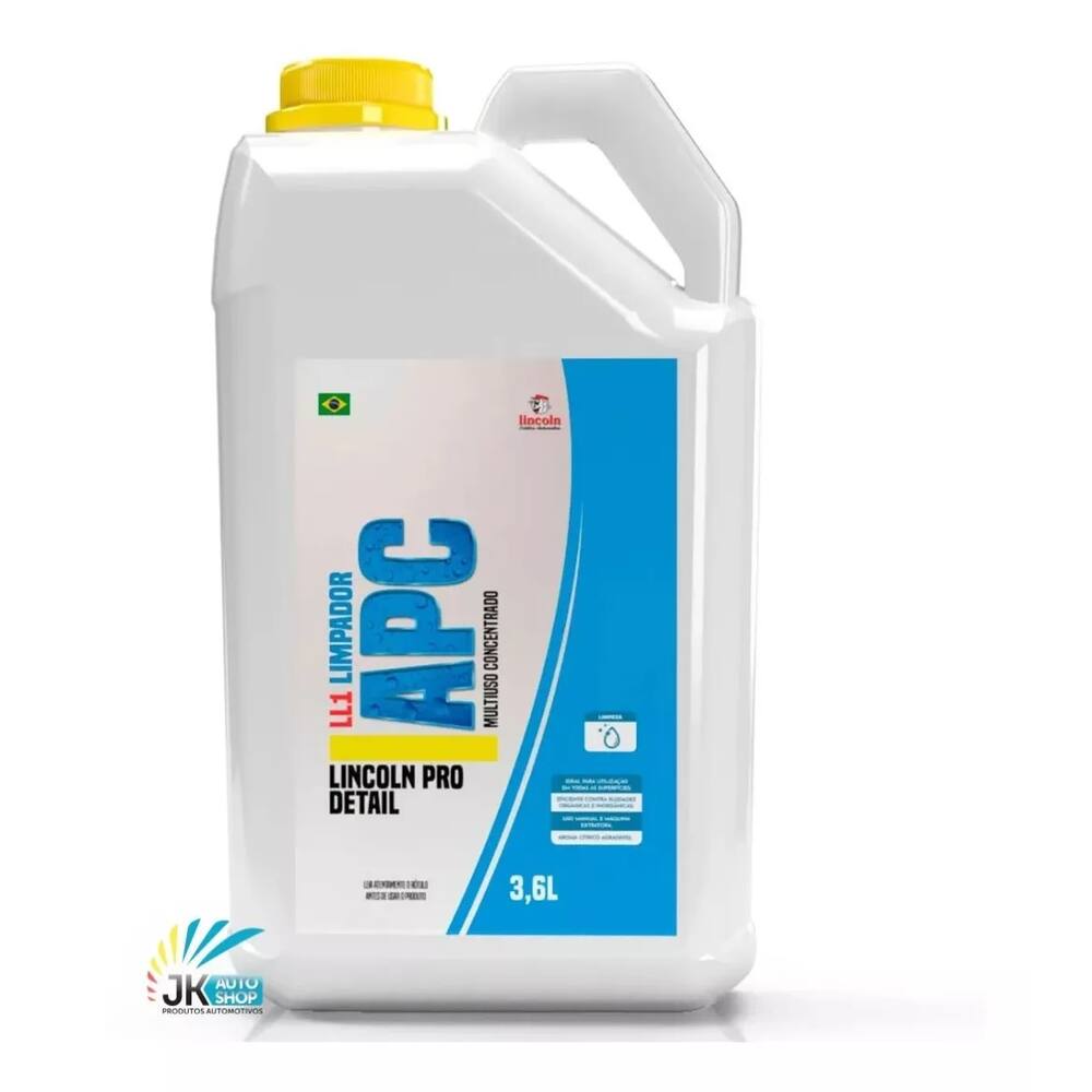 Limpador Multiuso Apc Concentrado 3,6l Lincoln