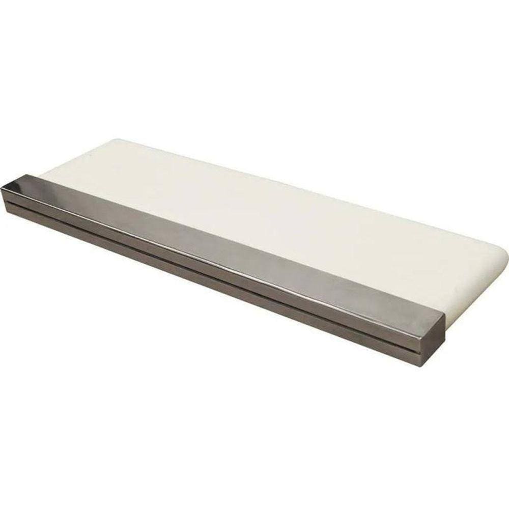 Cascata 140cm De Embutir Na Parede Com Acabamento Em Aço Inox Para Piscina
