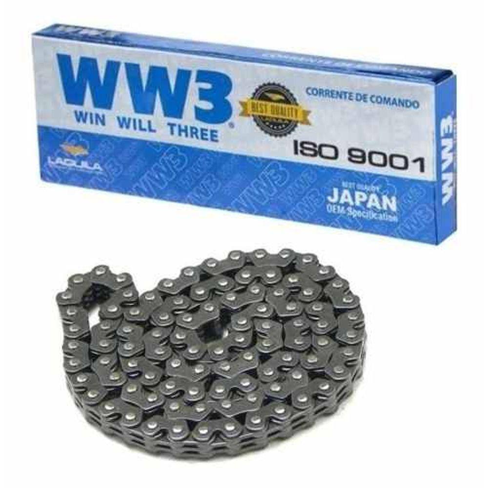 Corrente Comando Crf 230 Lander 250 Fazer 250 104 Elo Ww3