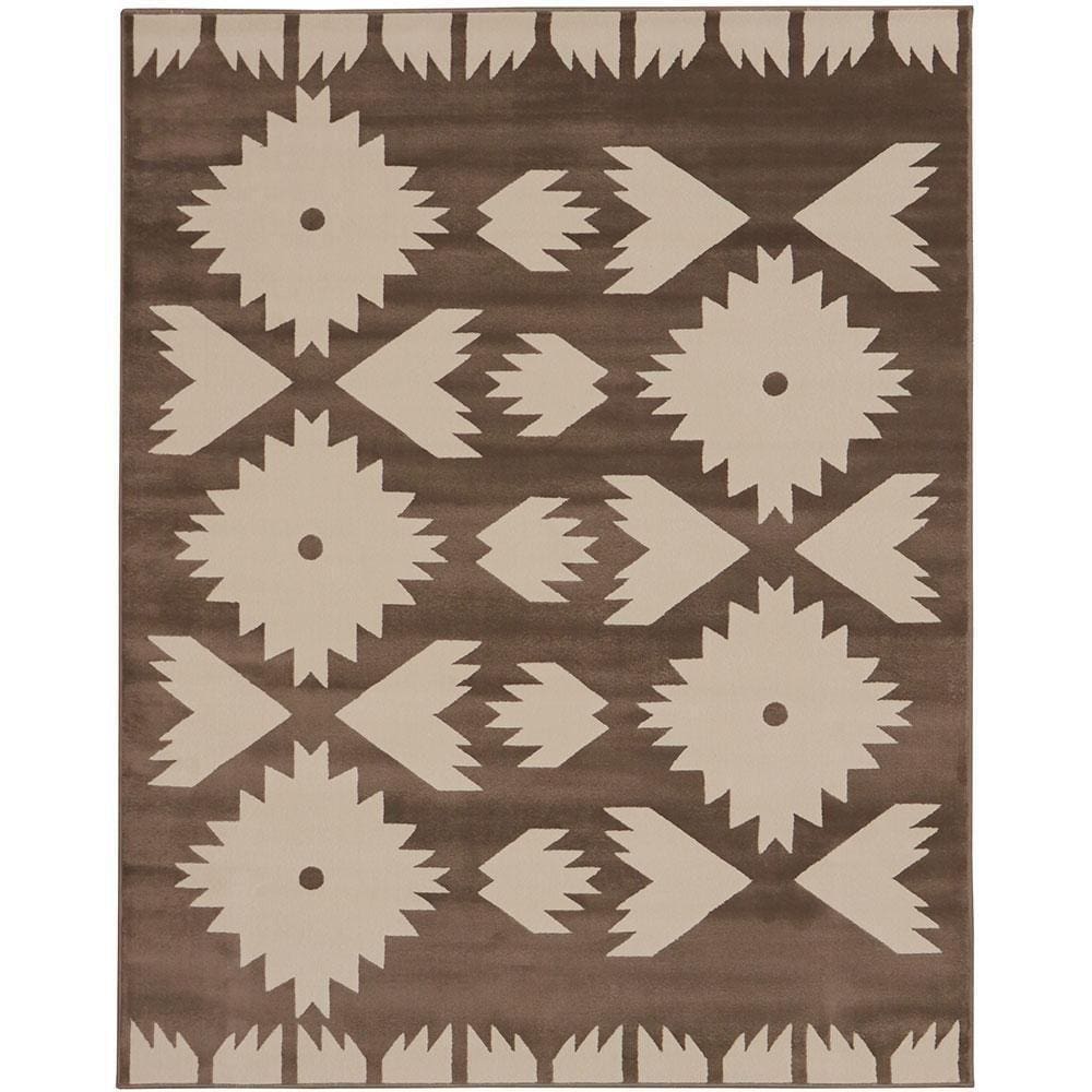 Tapete Para Sala Lyre Chocolate 1,50x2,00 São Carlos