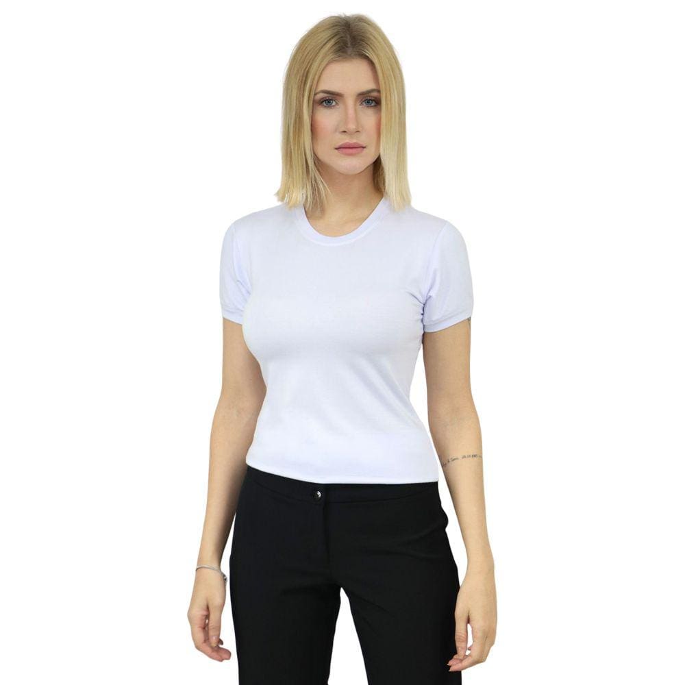 Camiseta Feminina Viscocrepe