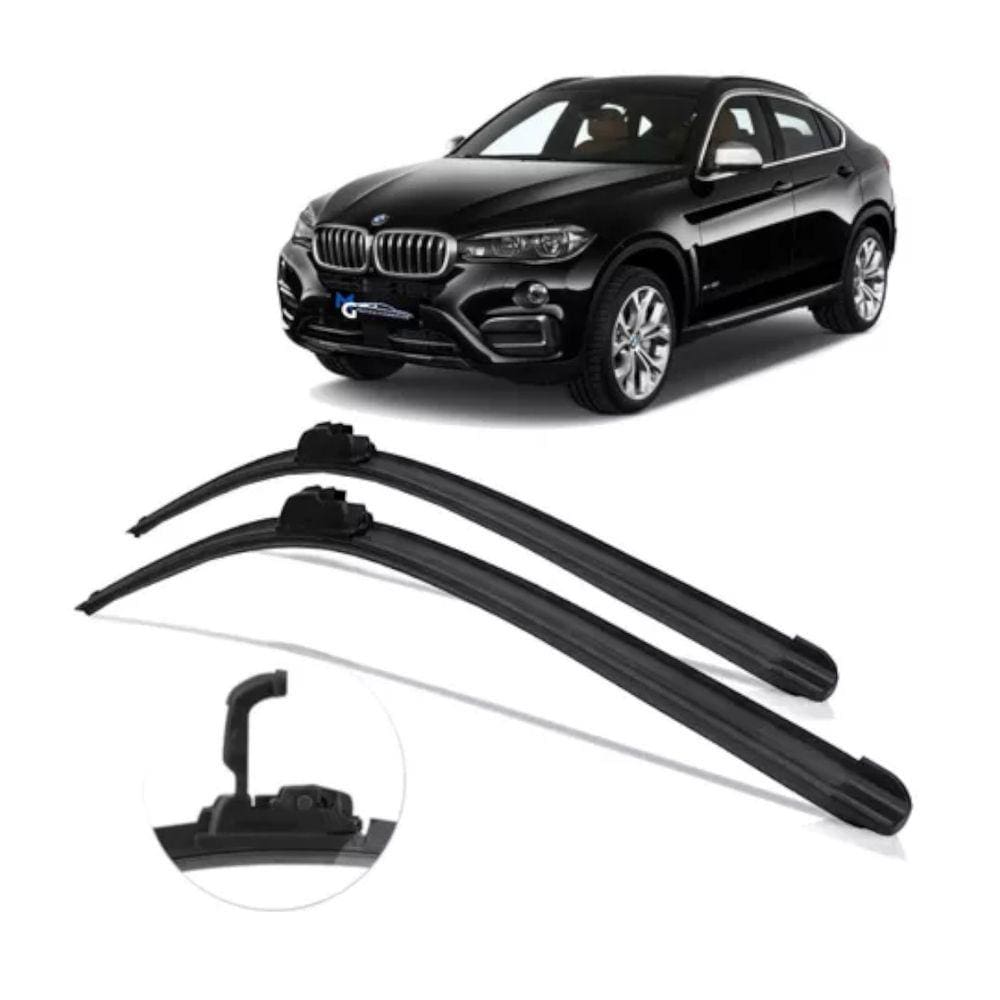 Par Dianteiro Palhetas Limpador de Parabrisa Bmw X6 2015 2016 2017 2018 2019 2020 2021