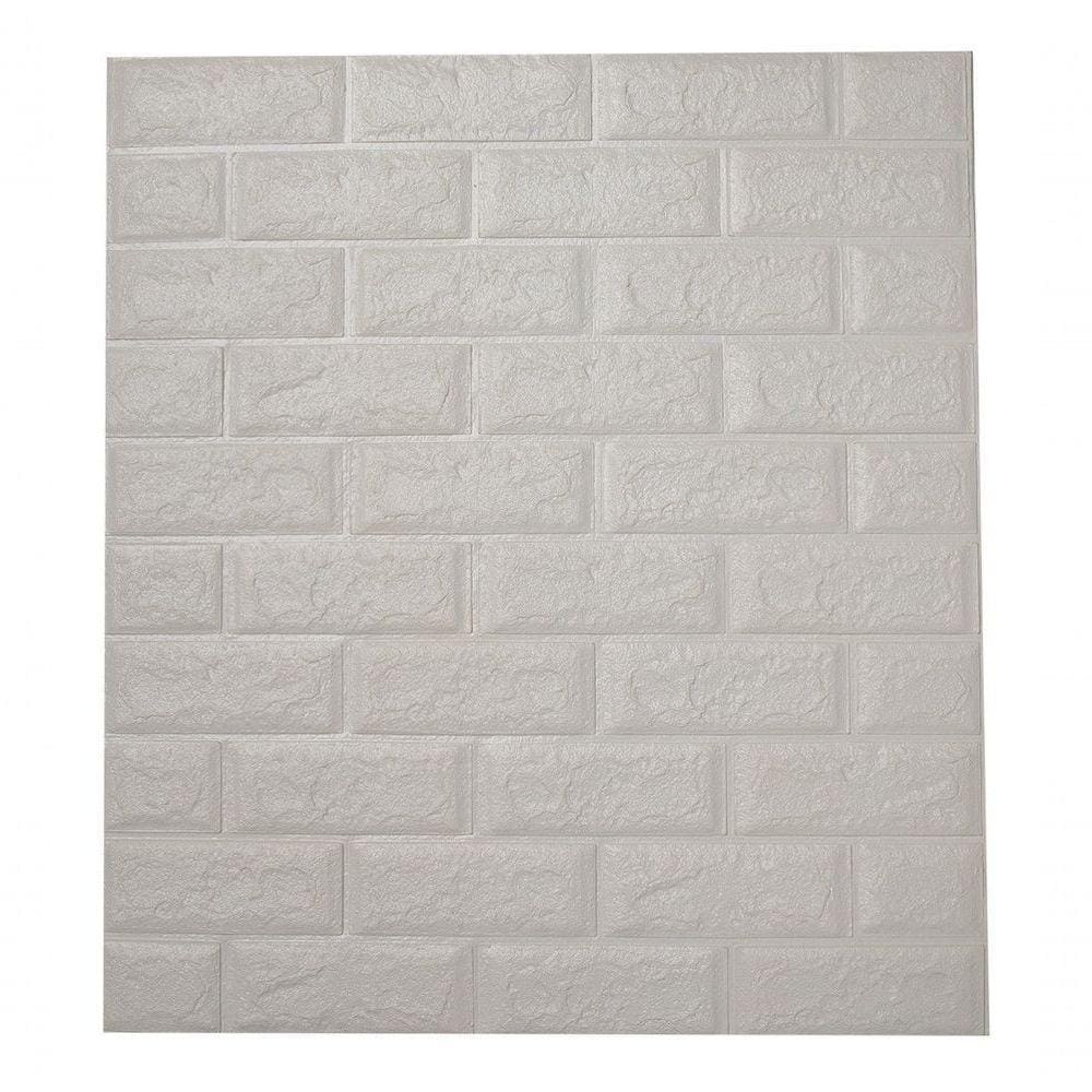 Placa 3d Adesivos Revestimento De Parede 25 Unids Placas Em Pvc