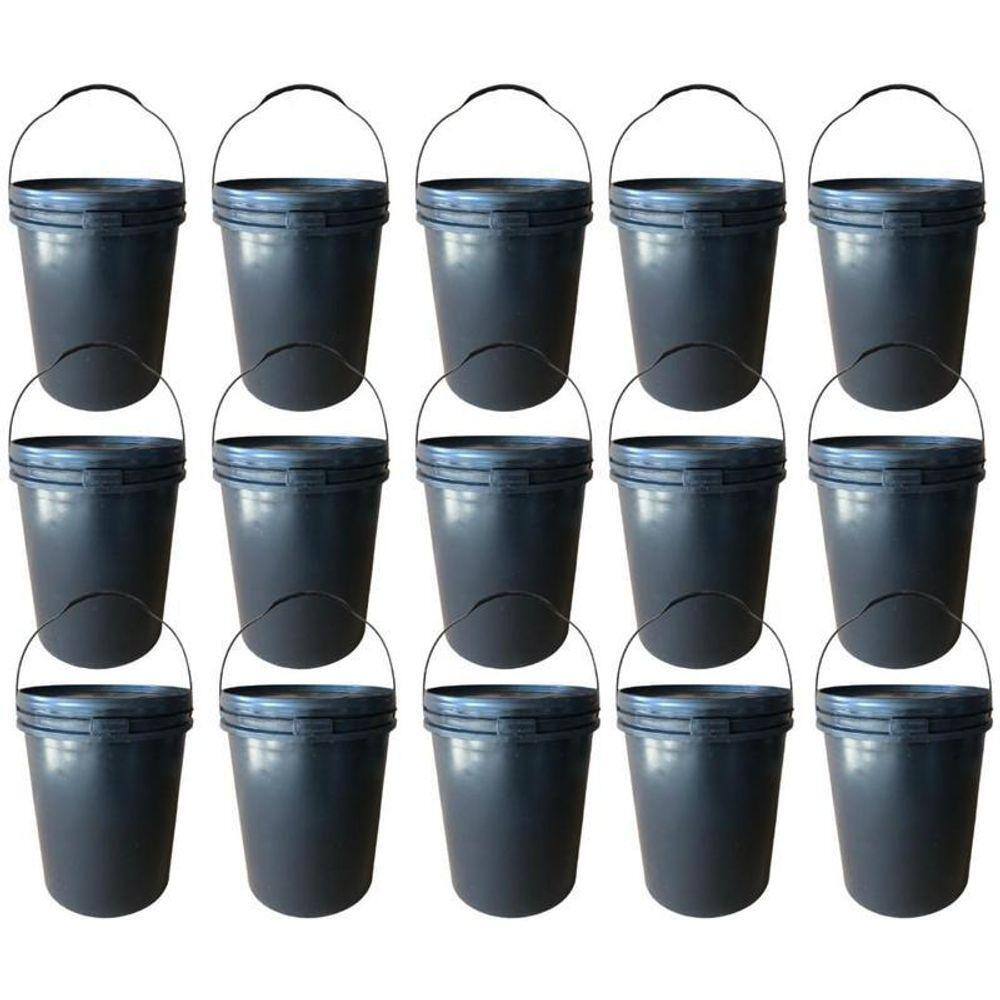 Balde 16L Para Festa Infantil - 15 Pçs
