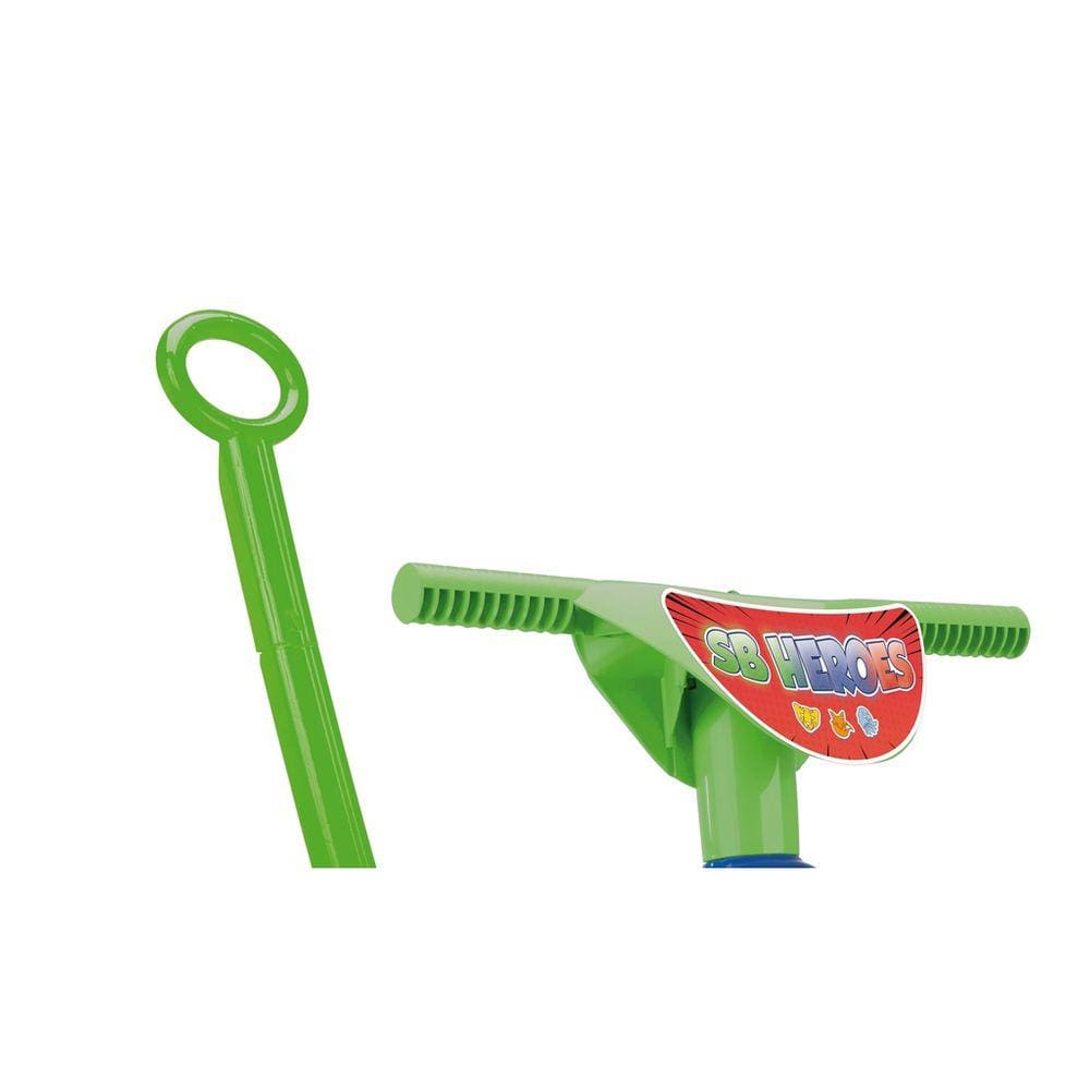 Triciclo Motoca Infantil Ice Com Haste Tchuco Samba Toys