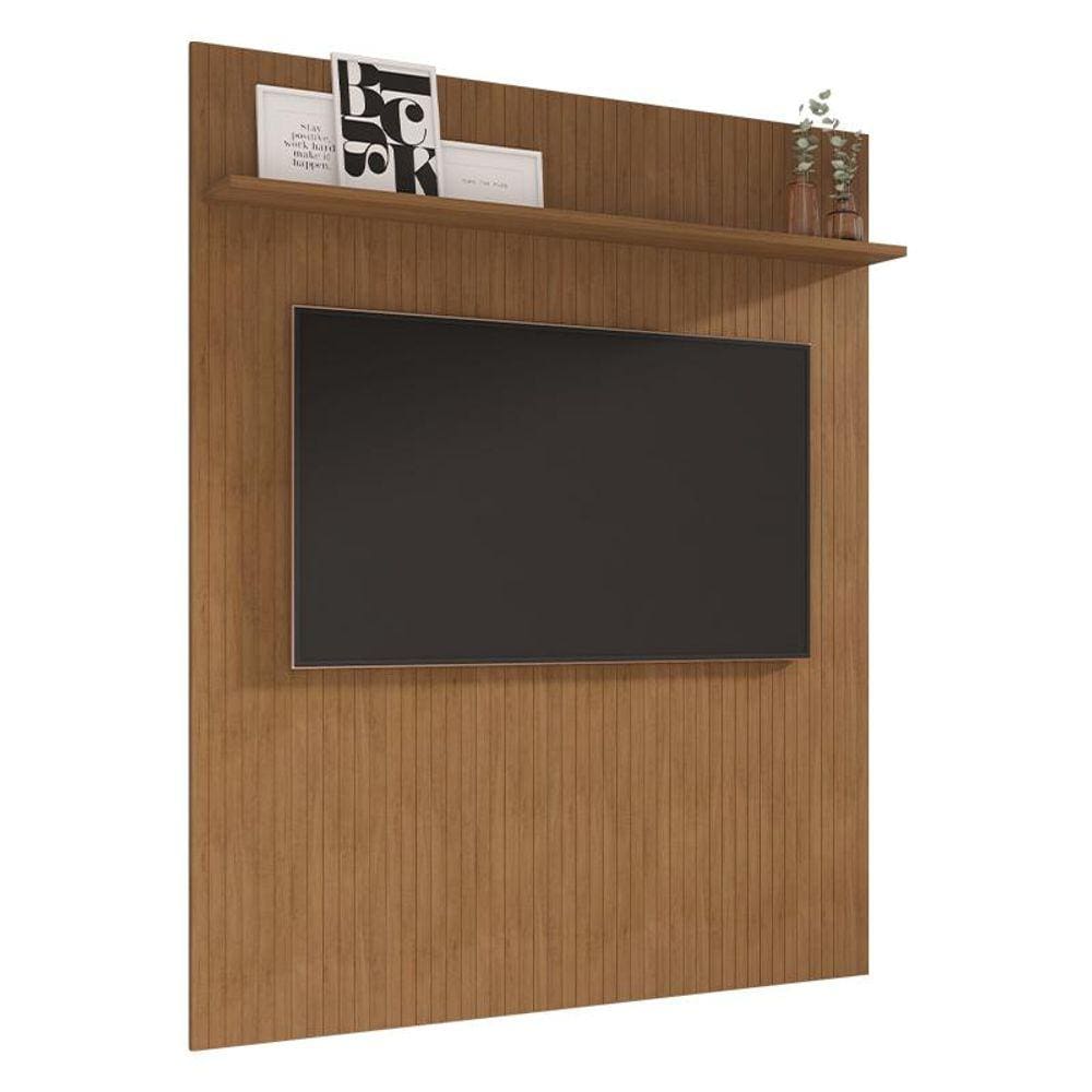 Painel Frisado Siena Sala para TV até 60 Polegadas 160 cm