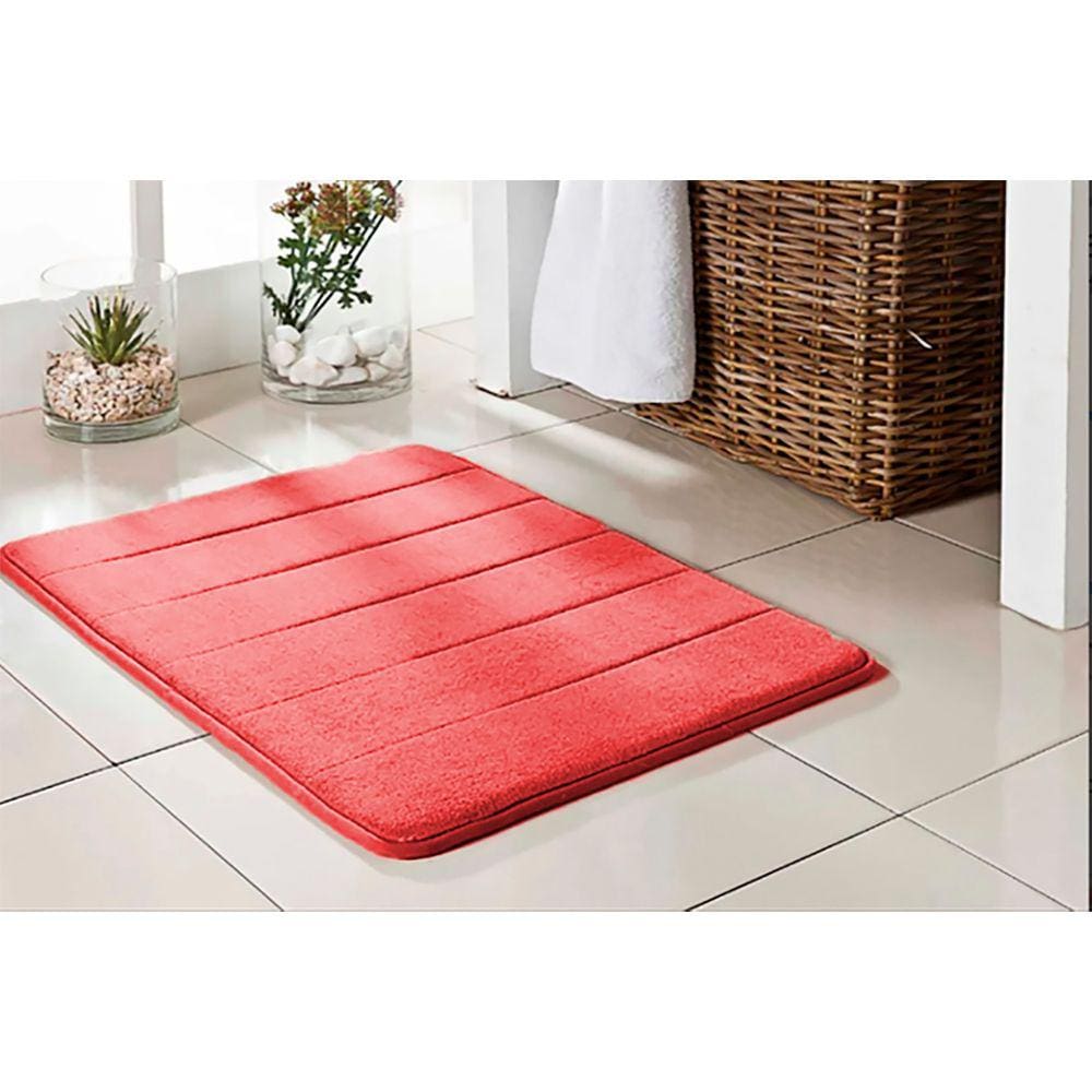 Tapete De Banheiro Antiderrapante Super Soft Macio 60cmx40cm