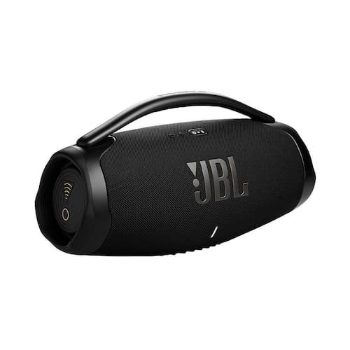 imagem-Caixa Boombox 3 Preta, 180W RMS, Wi-Fi, Bluetooth, JBL