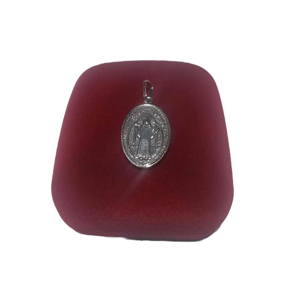 Medalha São Bento de Prata 925