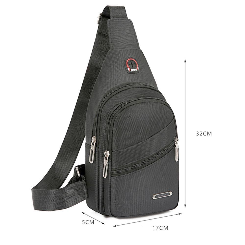 Bolsa Pochete de Ombro Lorben Mochila Transversal Tiracolo Masculino Feminino GT6244