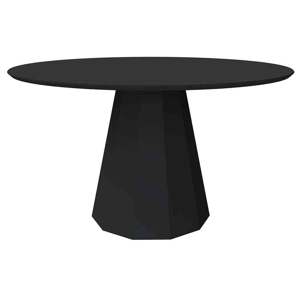 Mesa Isis 135x135cm - Preto