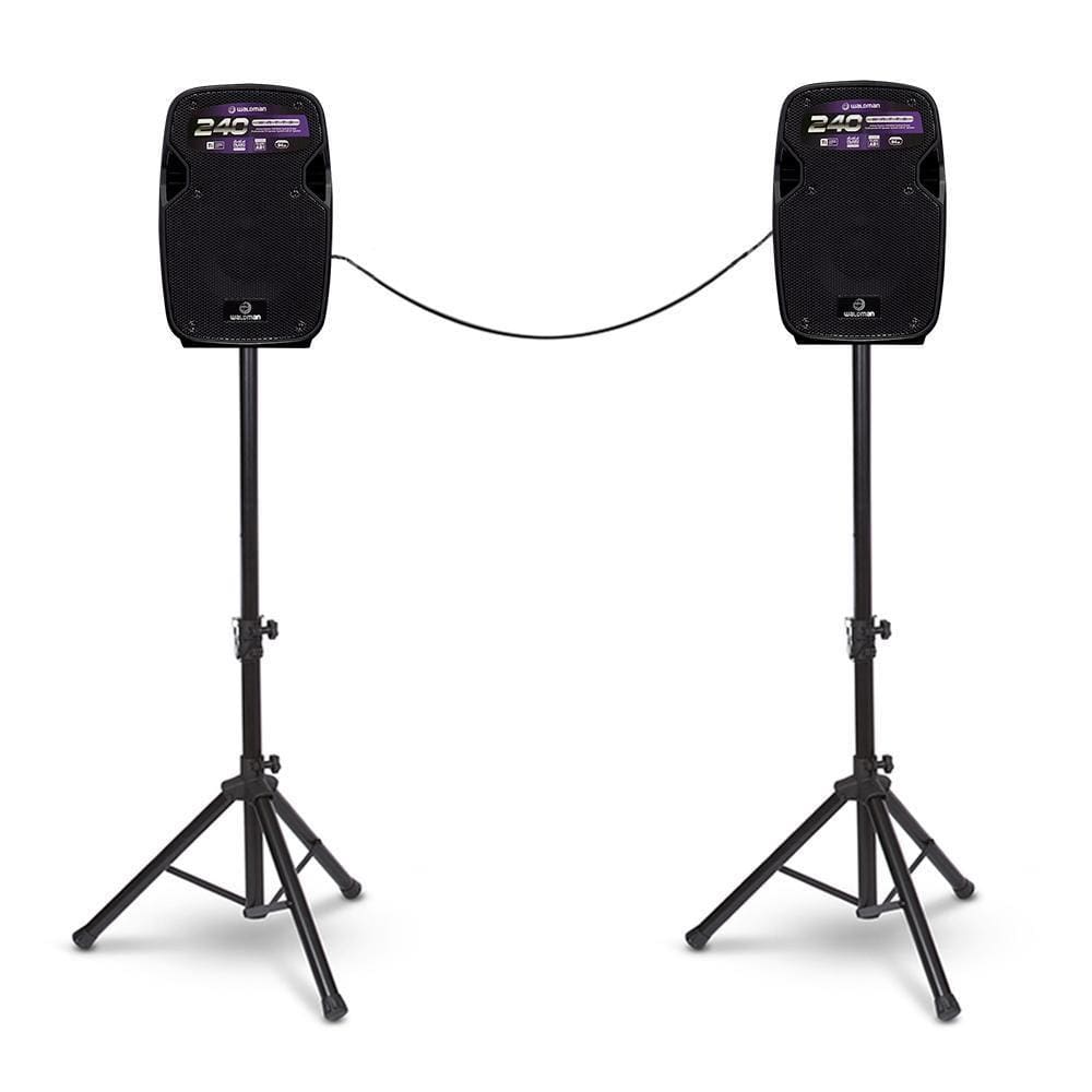 Kit Caixa Acústica Waldman Flex Kit Fk-240X 240W Com Suporte