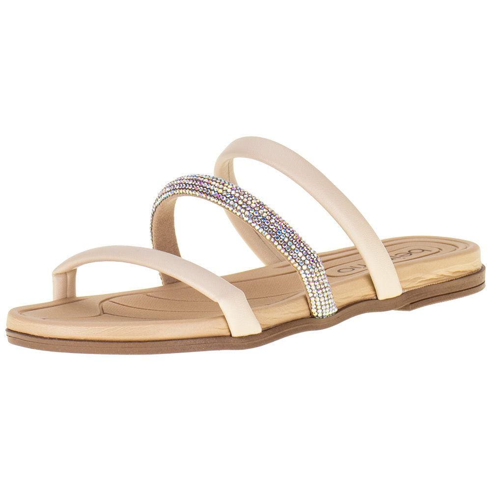 Sandália Feminina Rasteira Beira Rio - 8507104