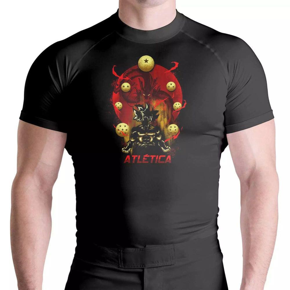 Rash Guard Dragon Ball Mc Atlética Esportes