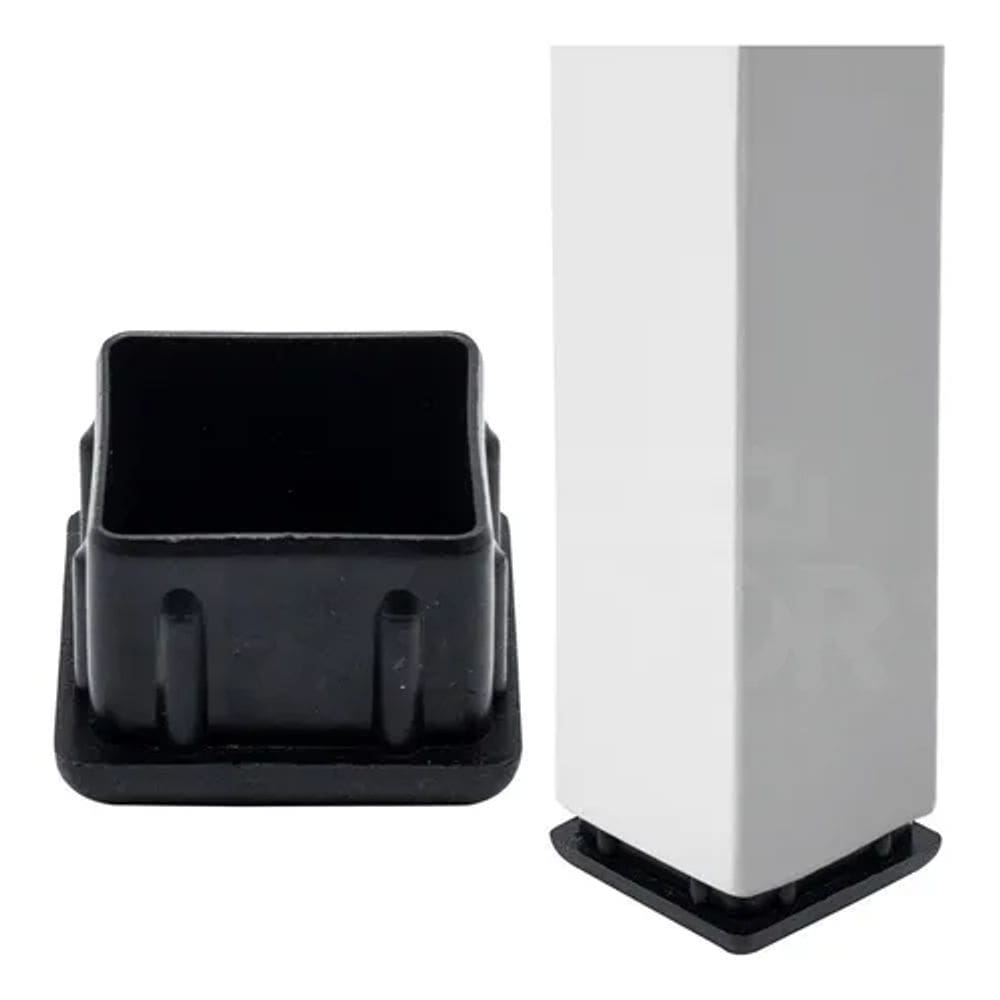 Acabamento Quadrado  P/ Mesa Ou Tubo 50X50 - Pct C/ 20