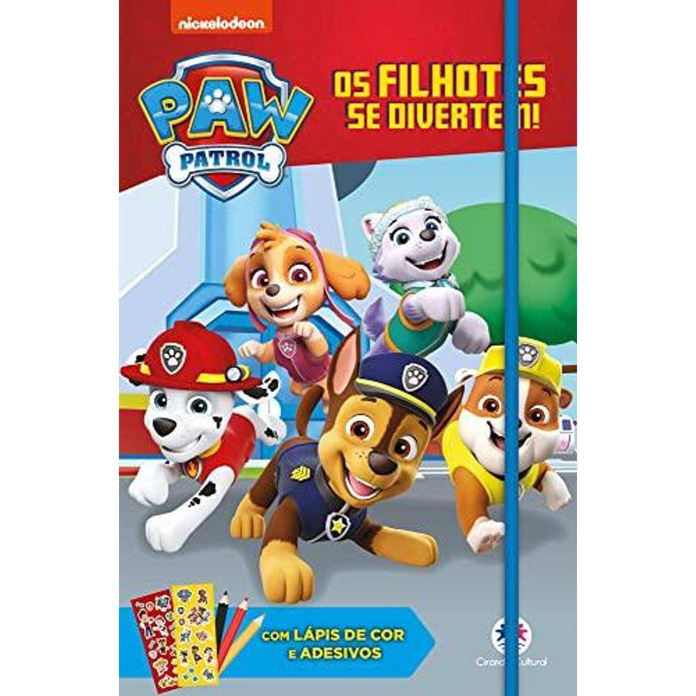 Patrulha canina - Livro de jogos em Promoção na Americanas