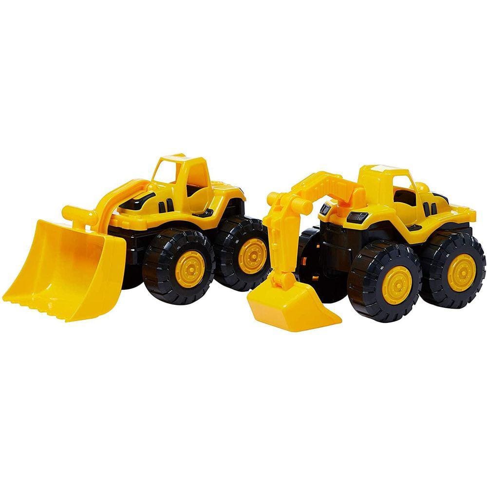 Conjunto - Tractor Collection - Trator e Escavadeira Articulados - 301 BSTOYS