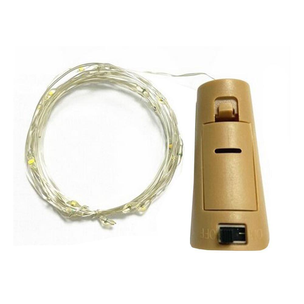 Fio De Luz Rolha De Garrafa 1M 10 Luzes Led Decoração