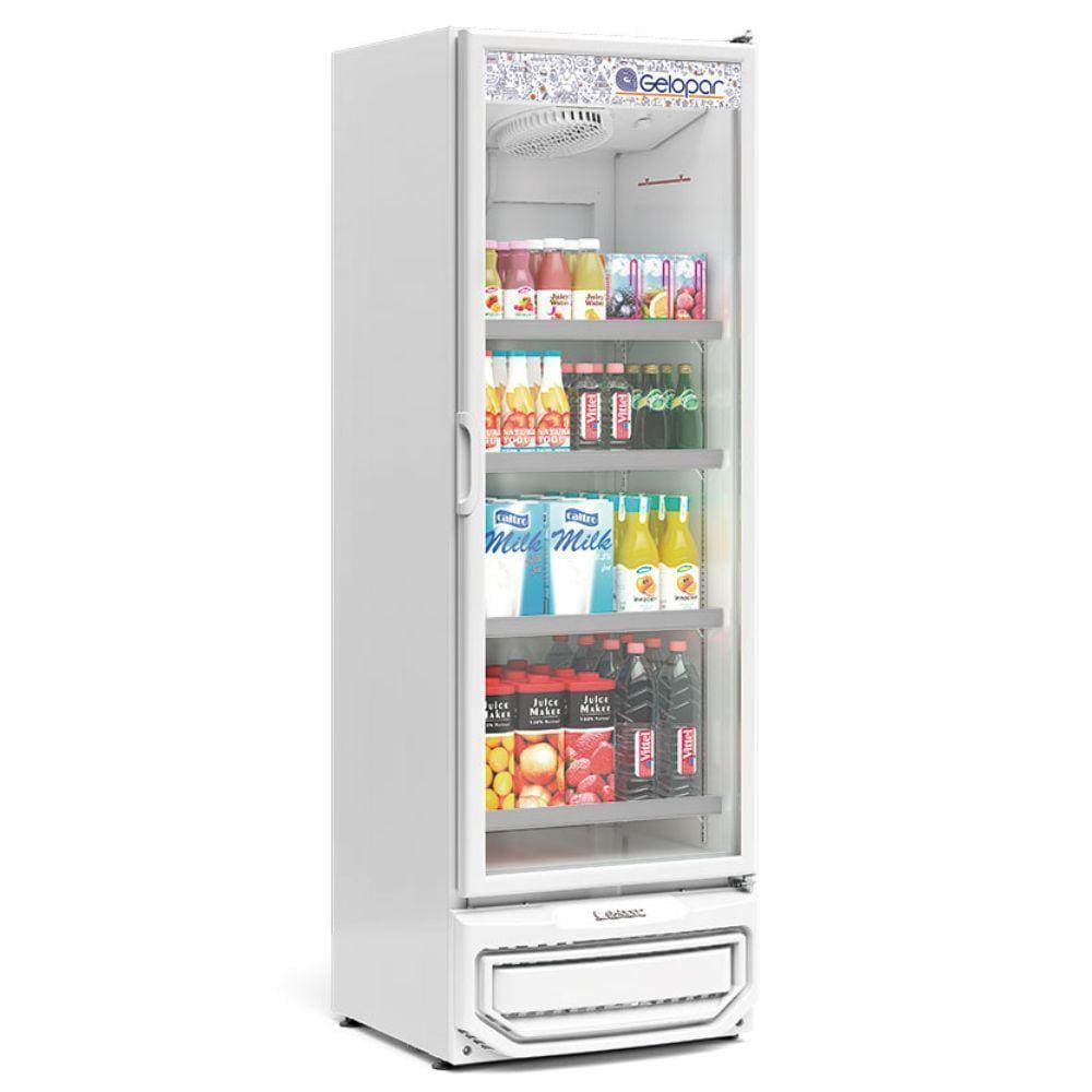 Expositor Vertical 1 Porta de Vidro GCVR45BR Gelopar