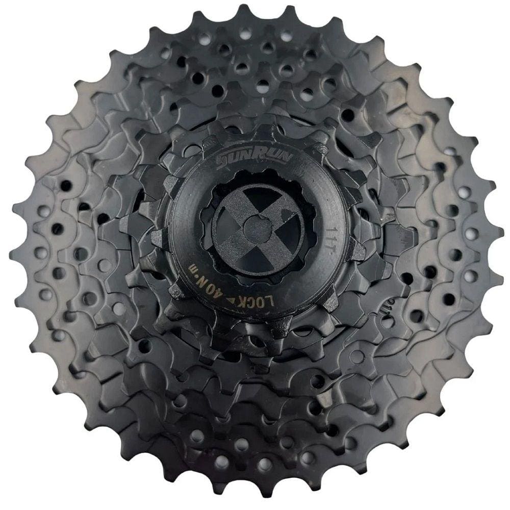 Cassete Sun Run K7 8v 11/32 Roda Livre Bike Bicicleta