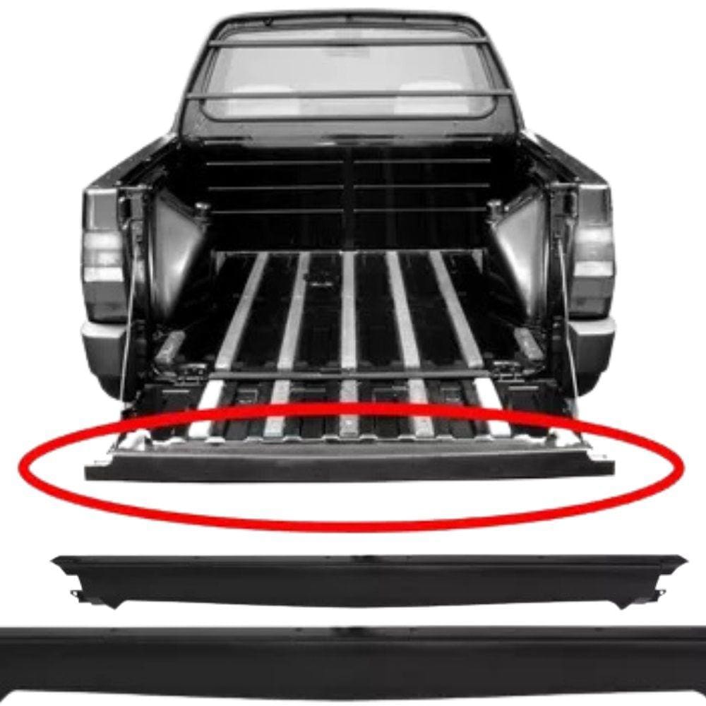 Moldura Tampa Superior Traseira Fiorino 1988 A 1997