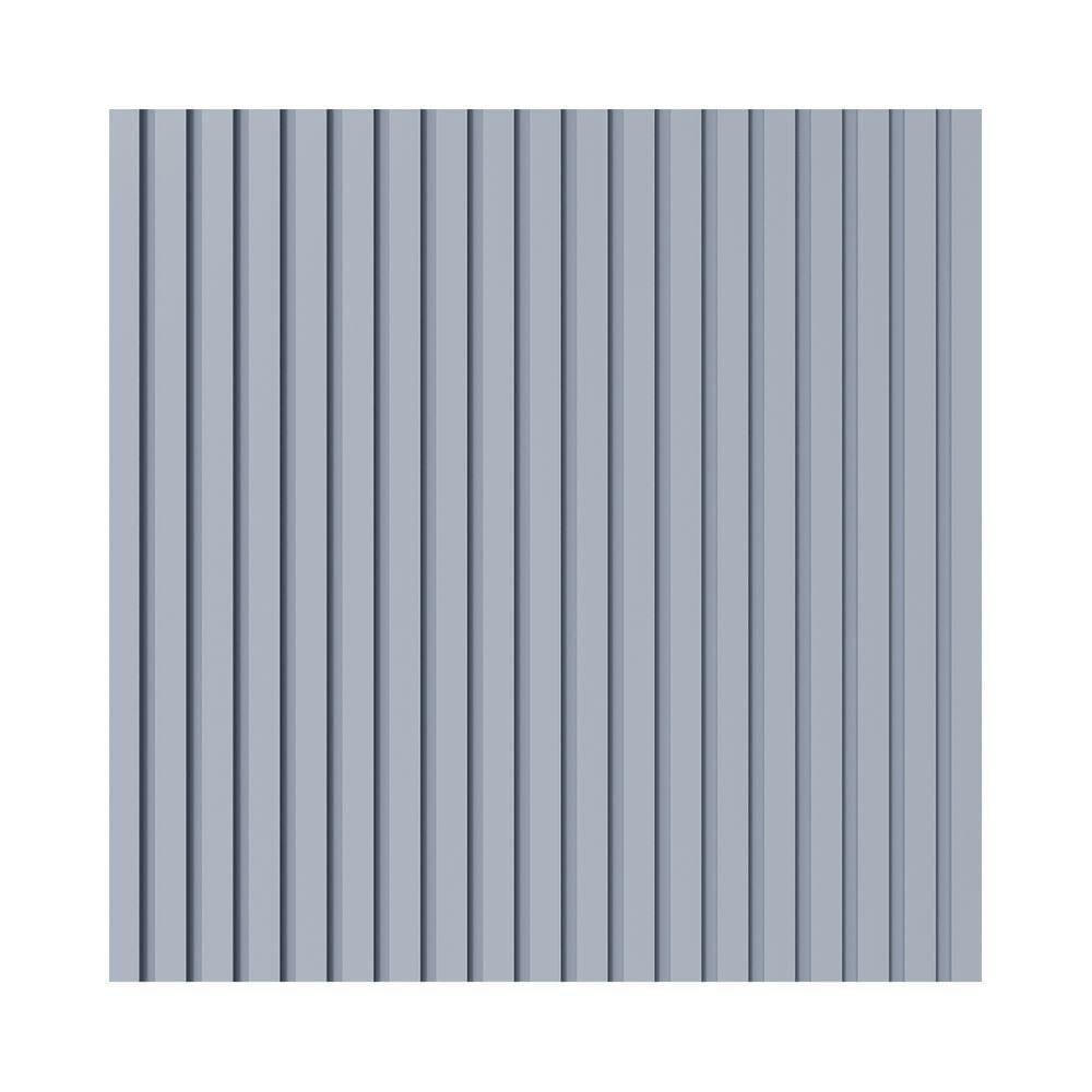 Painel Ripado Eva Laminado Autocolante 10cm Play Metro M² Azul