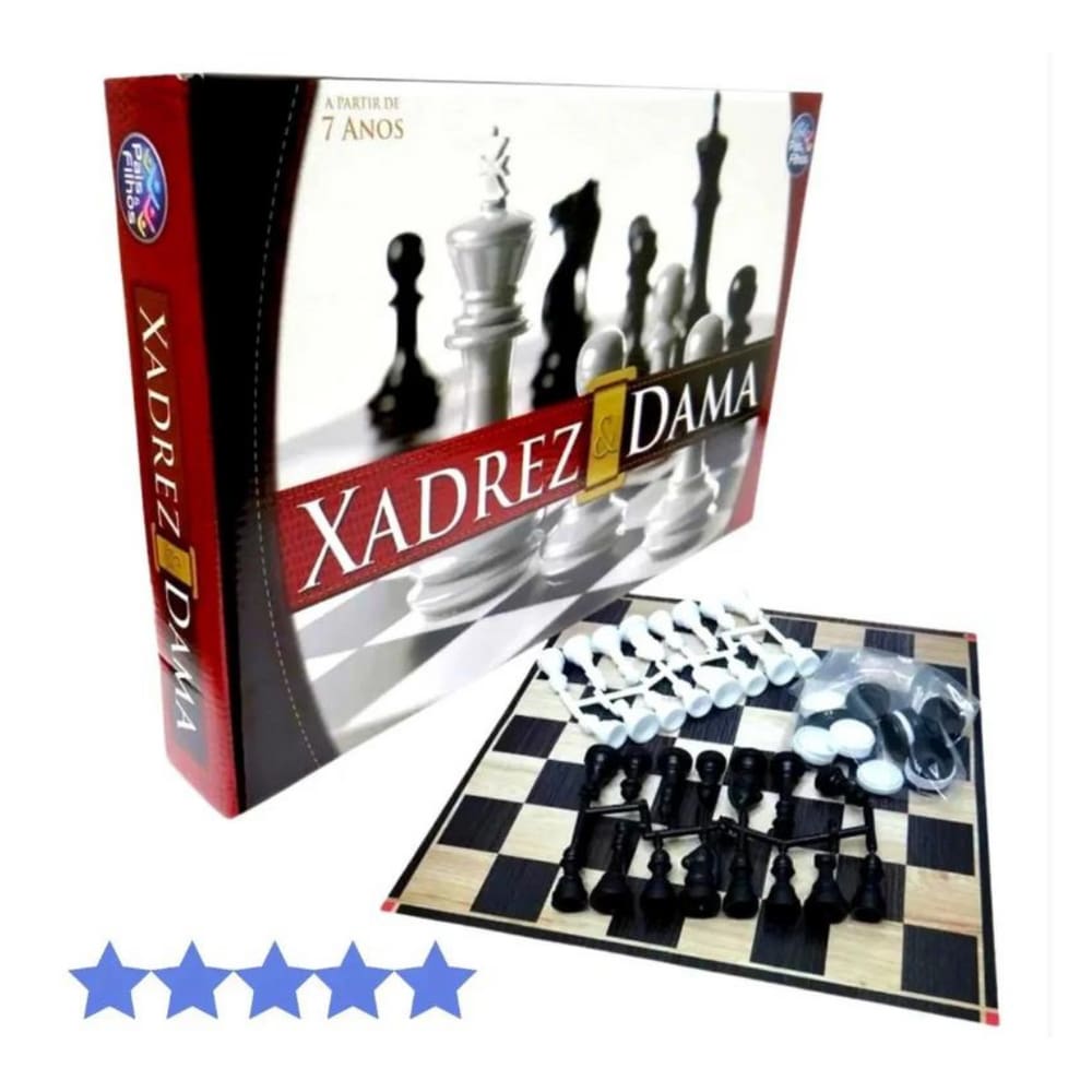 Jogo De Xadrez 45X45 Pangue