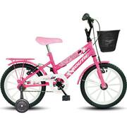 Bicicleta Infantil Free Action Aro 16 Kiss - Rosa