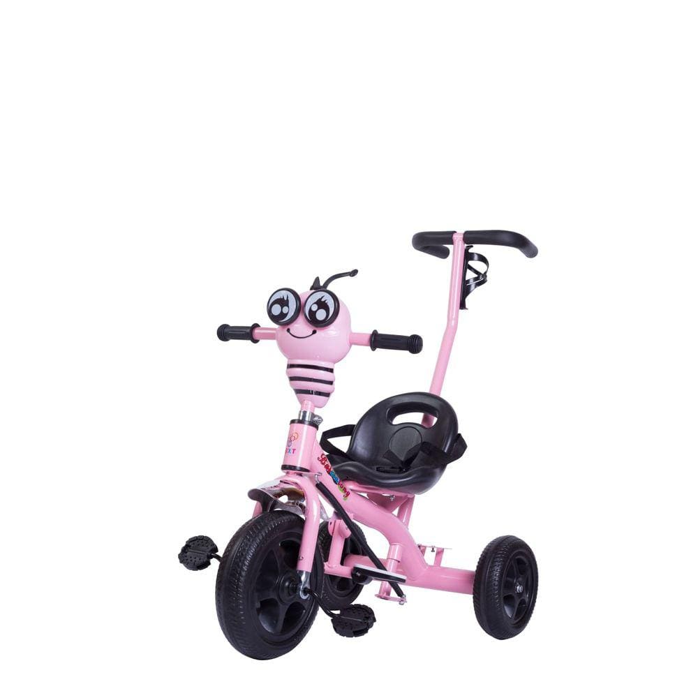 Triciclo Infantil Empurrador Com Capota Rosa BW084RS