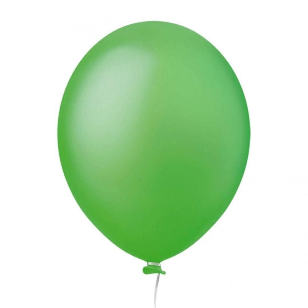 Balão 5 Verde Citrus Happy Day 50un