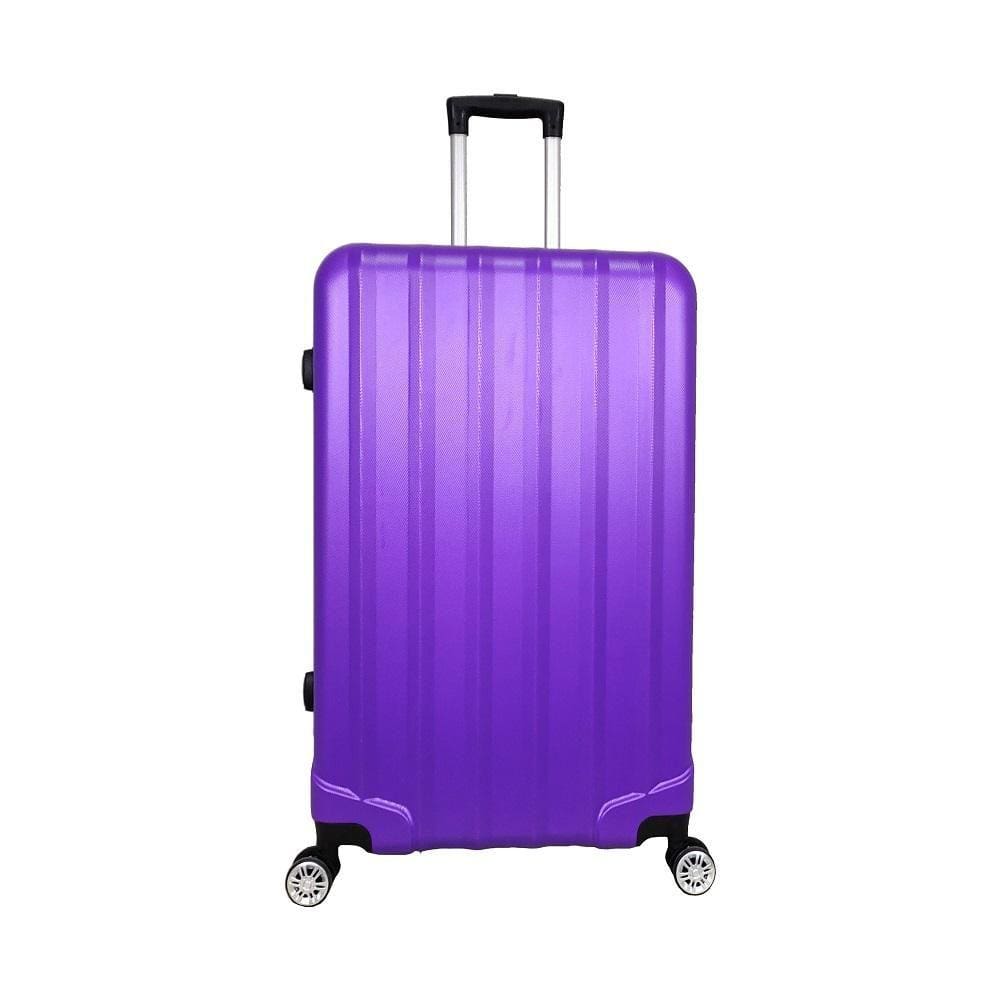 Mala De Viagem G ABS 4 Rodas XH-A122 Roxa Prizi