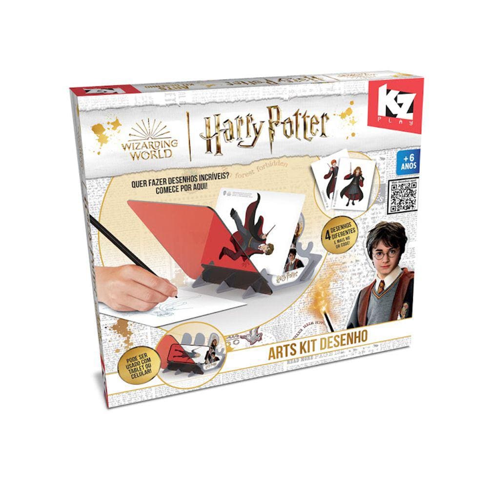 Lousa Magica Arts Kit Desenho Harry Potter - Elka