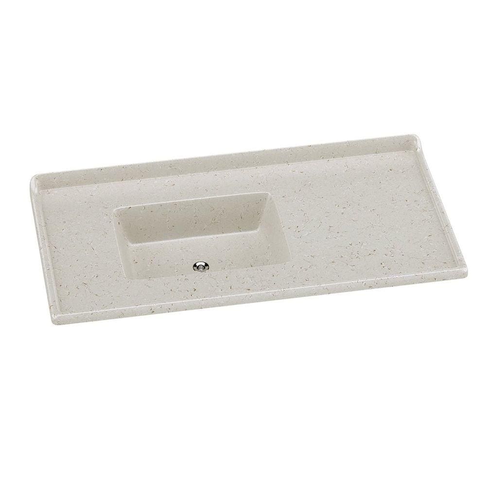 Pia Sintética para Cozinha 100cm x 53cm AJ Rorato Travertino