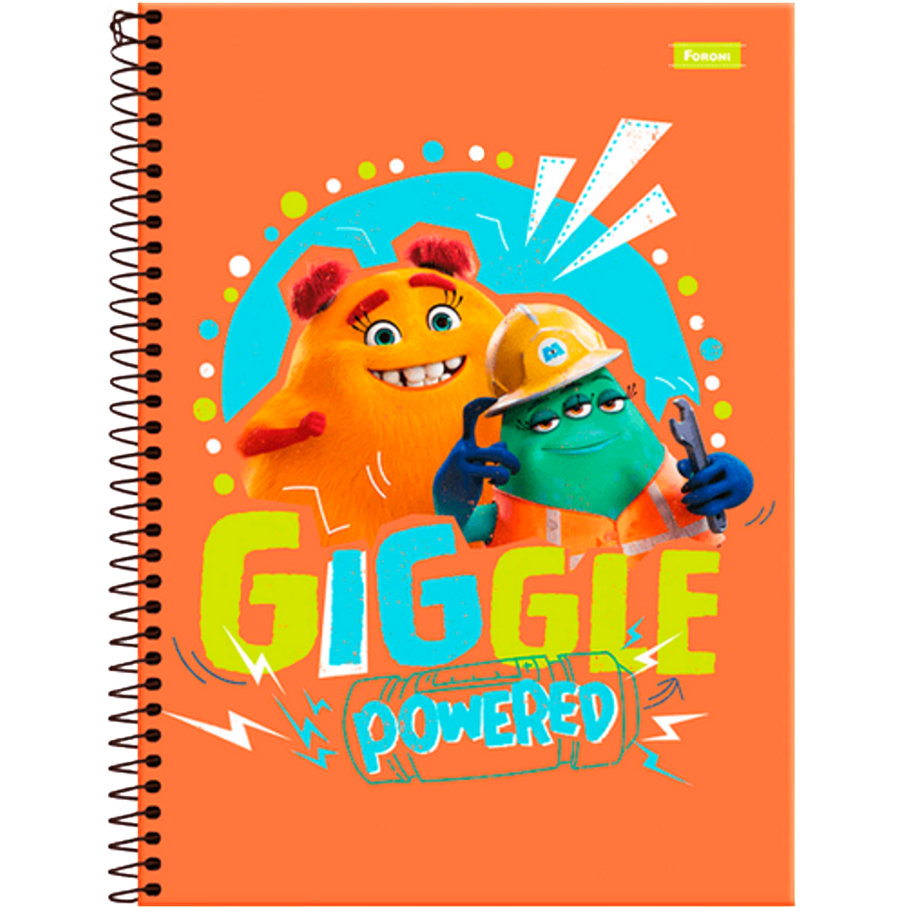 Caderno Universitário 1 Matéria Foroni Monstros SA Powered
