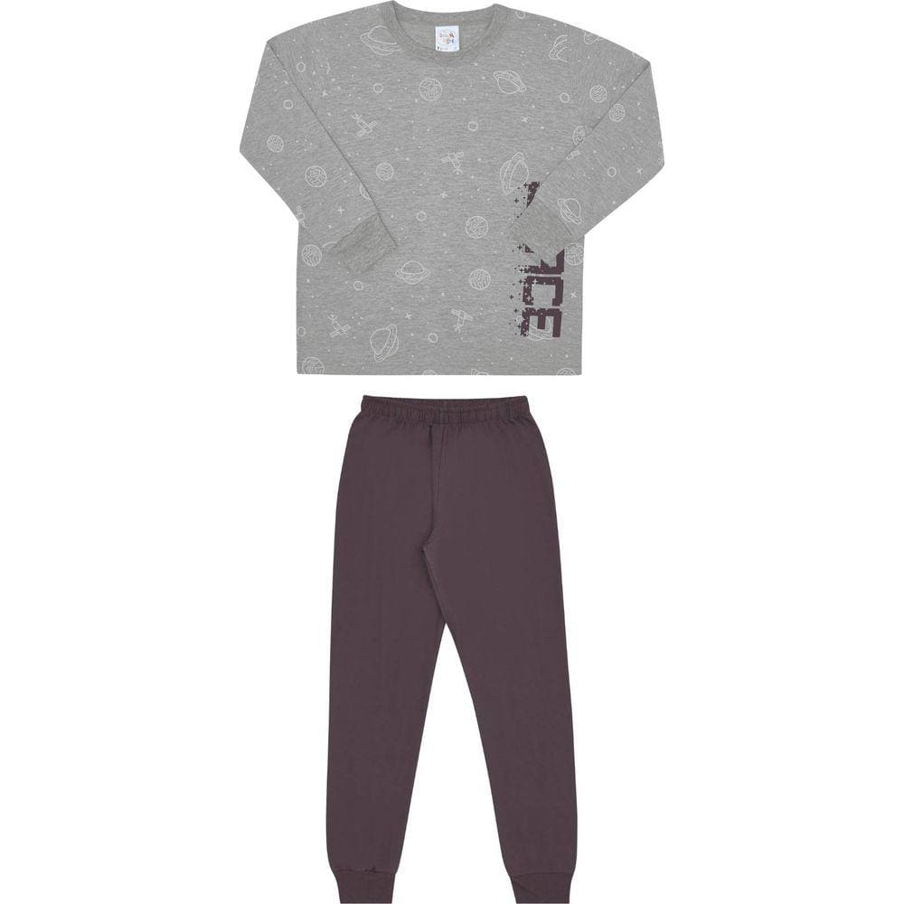 Pijama Masculino Infantil Pulla Bulla