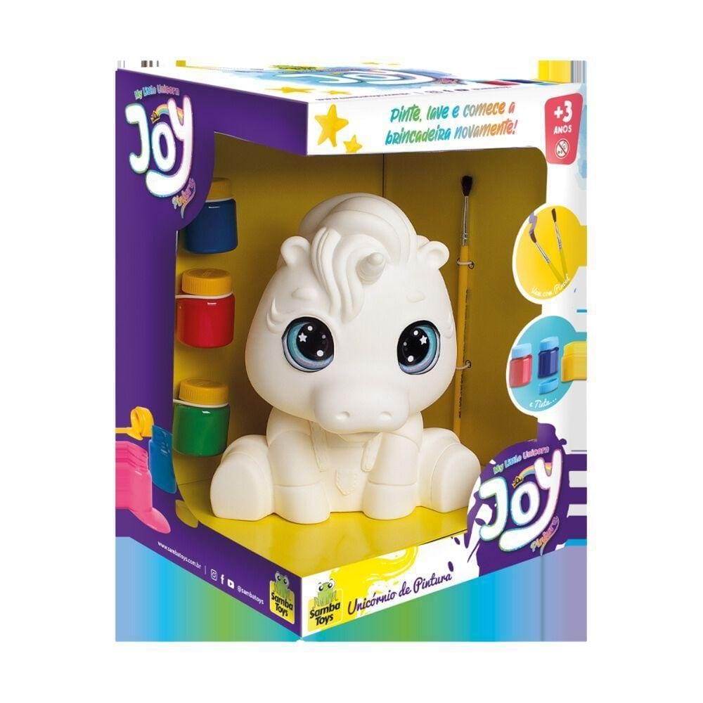 Kit De Pintura Meu Pequeno Unicórnio Joy - Samba Toys