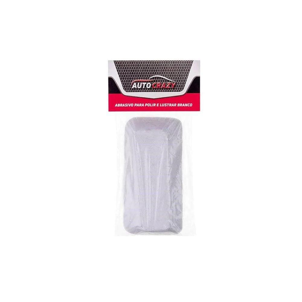 Abrasivo Para Polir e Lustrar Metais Branco Auto Crazy