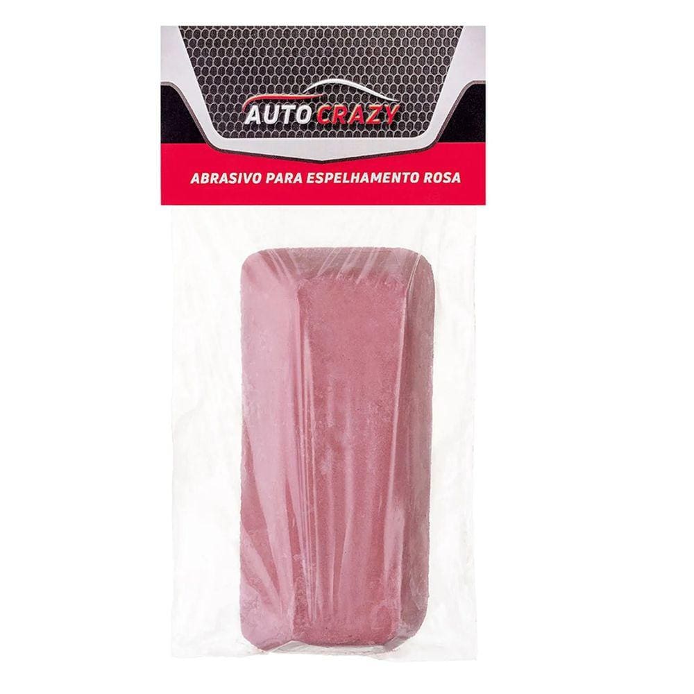 Abrasivo Para Espelhamento de Metais Rosa Auto Crazy