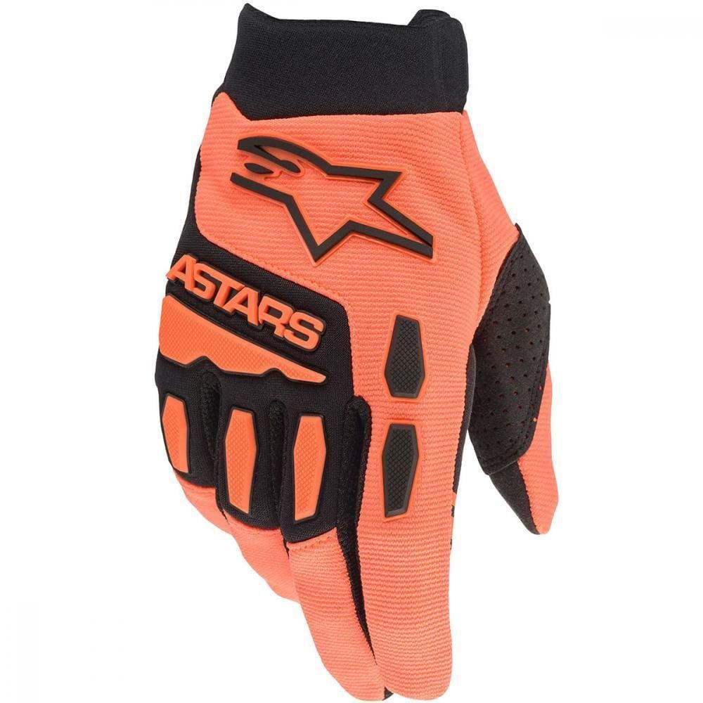 Luva Alpinestars Full Bore Laranja/Preto 2023