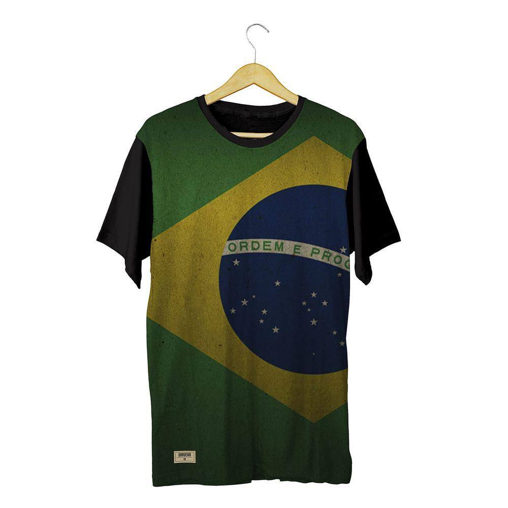 Camiseta Di Nuevo Bandeira Brasil
