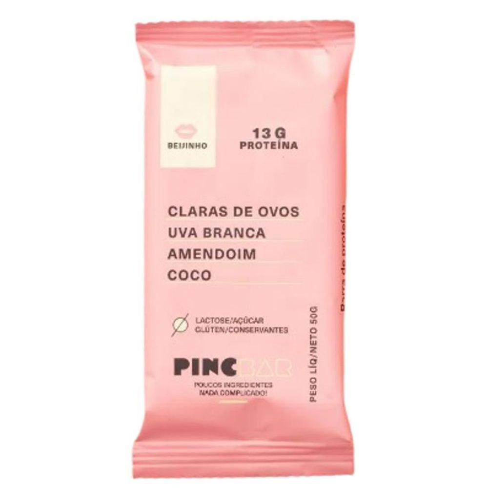 Barra De Proteína Beijinho Sem Açúcar Pincbar 50G