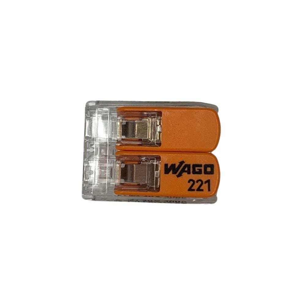 Conector Emenda Para Chuveiro 2 Cond Com 50 Unidades Wago