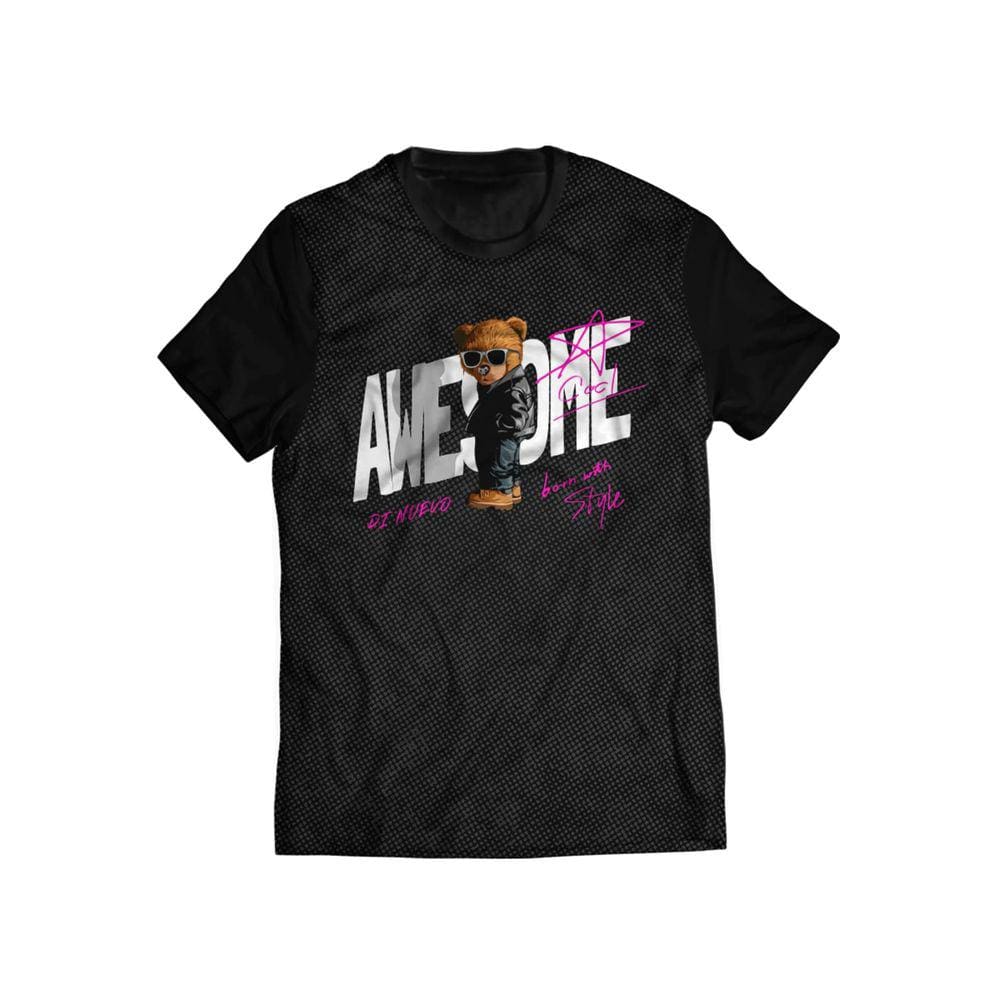 Camiseta Urso Awesome Style Di Nuevo