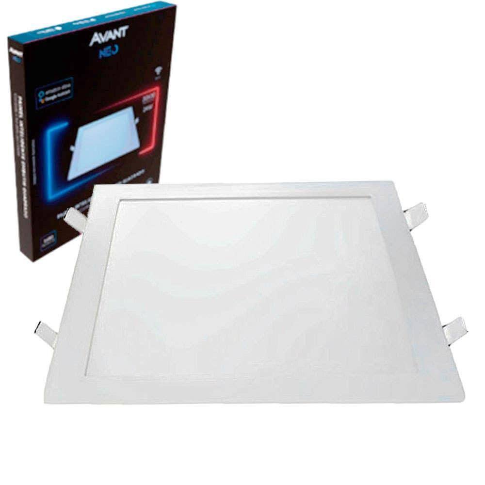 Painel NEO Quadrado 30 Embutir 6500K 24W Bivolt AVANT