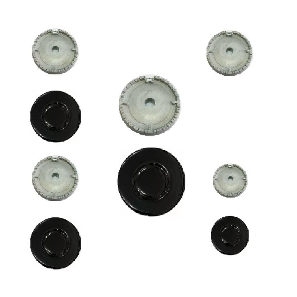 Kit Queimador + Espalhador Para Cooktop Tramontina 5 Bocas