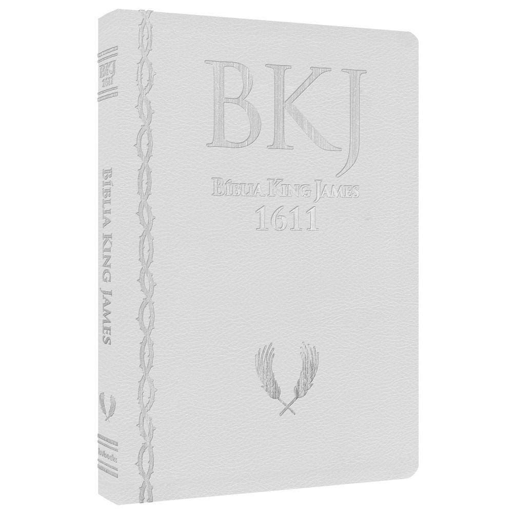 Bíblia King James 1611 Ultrafina Ampliada Branca
